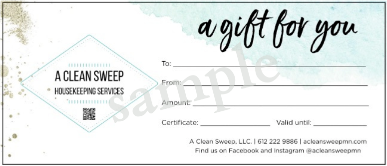 Gift Certificate